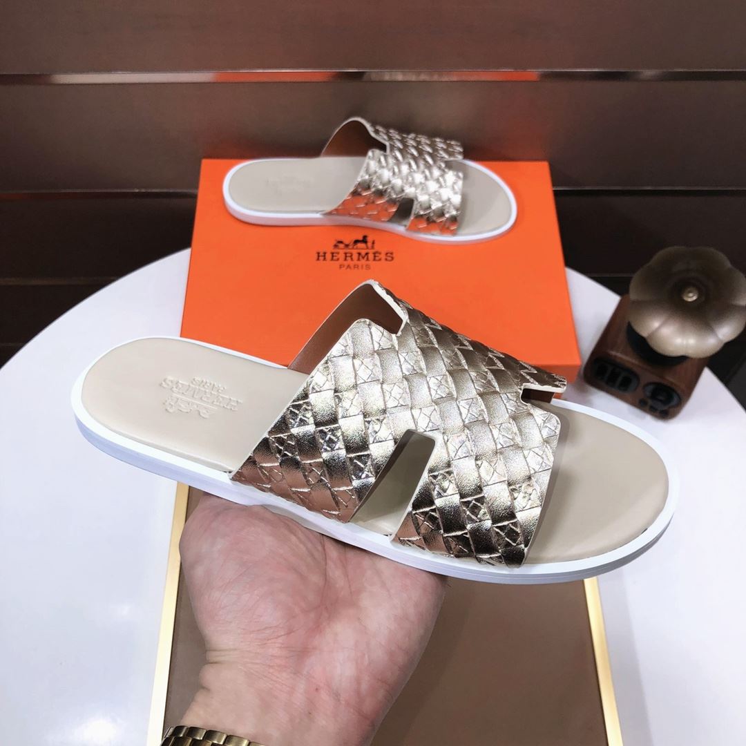 Hermes Slippers